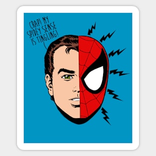 SPIDEY SENSE TINGLING Sticker